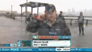 WPIX Reports on Sandy