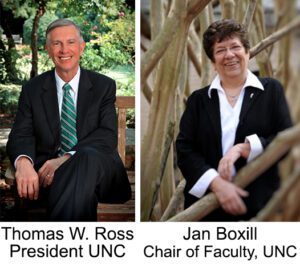 Ross and Boxill of UNC