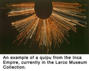 Inca Quipu currently in Larco Museum Collection