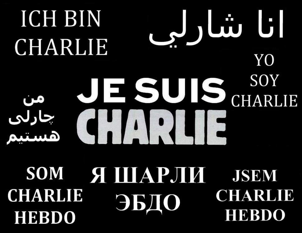 I am Charlie in all languages "I am Charlie" in many languages