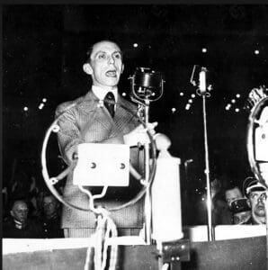 Joseph Goebbels, Hitler’s propaganda minister