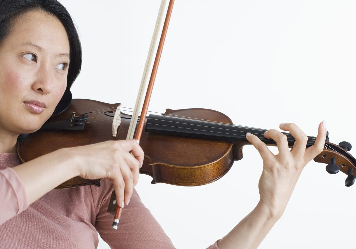 Woman Playing Violin Woman Playing Violin