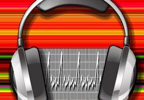 Headphones & Audio waves Headphones & Audio waves